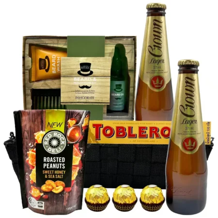 Father’s day beers and pamper hamper